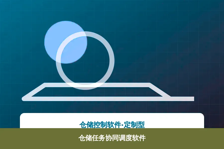 仓储任务协同调度软件产品示意图